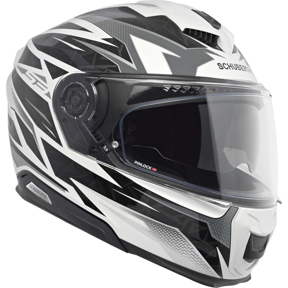 Schuberth S3 THUNDER Full Face Touring Motorcycle Helmet White