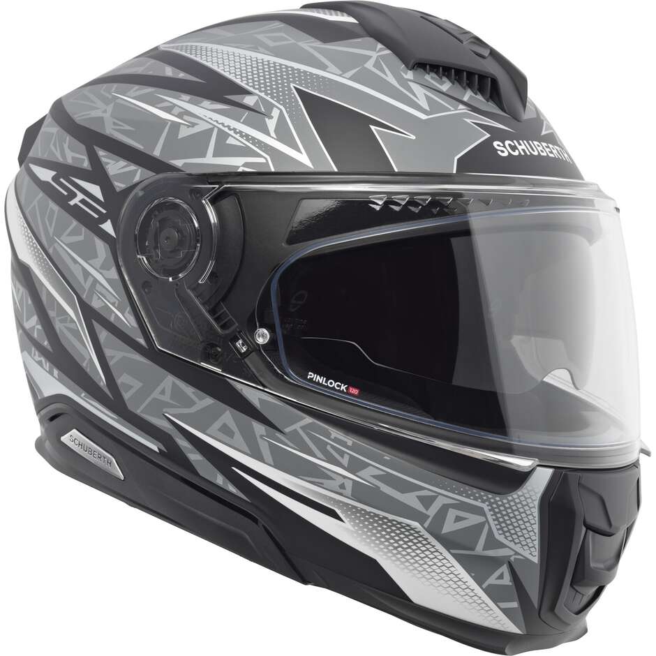 Schuberth S3 THUNDER Gray Full Face Touring Motorcycle Helmet