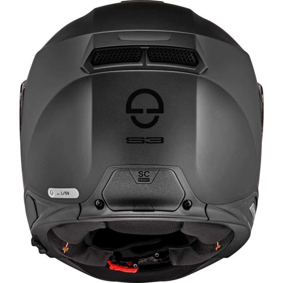 Schuberth S3 Touring Integral Motorcycle Helmet Matt Black