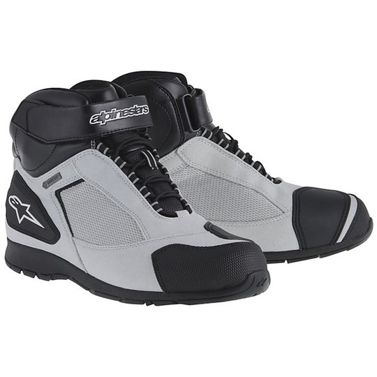 Schuhe Alpinestars Motorrad Technische Sietta Gore-Tex XCR Weiß Schwarz