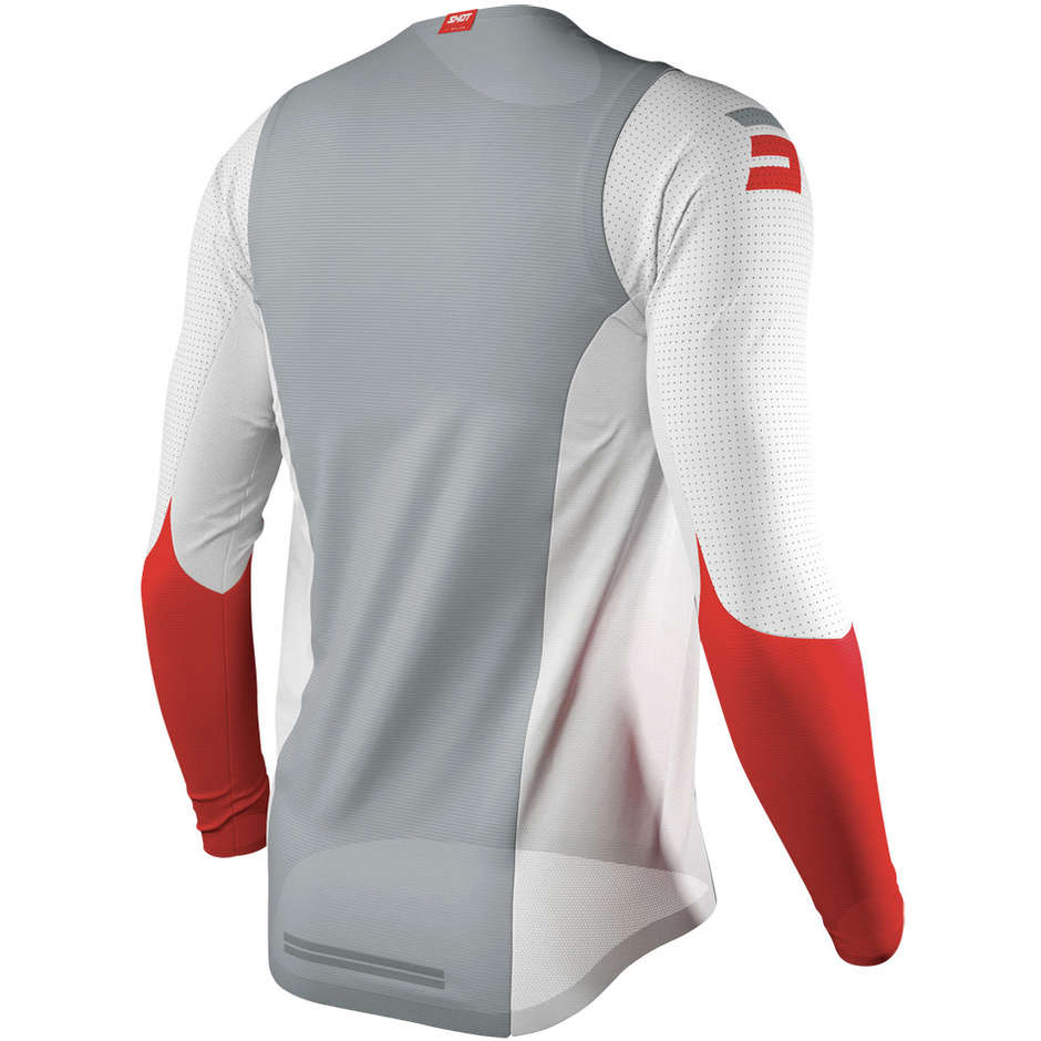 Schuss Luftstrom Rotes Kreuz Enduro Motorrad Trikot