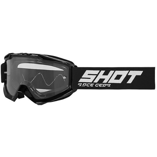 Schutzbrille Moto Cross Enduro Shot ASSAULT Schwarz