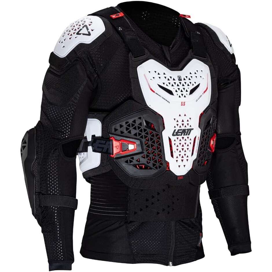 Schutztrikot Leatt BODY PROTECTOR 5.5 EVO Weiß