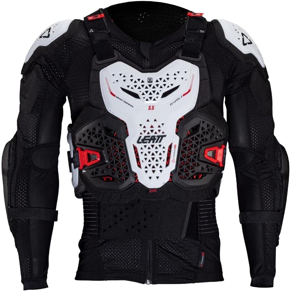 Schutztrikot Leatt BODY PROTECTOR 5.5 EVO Weiß