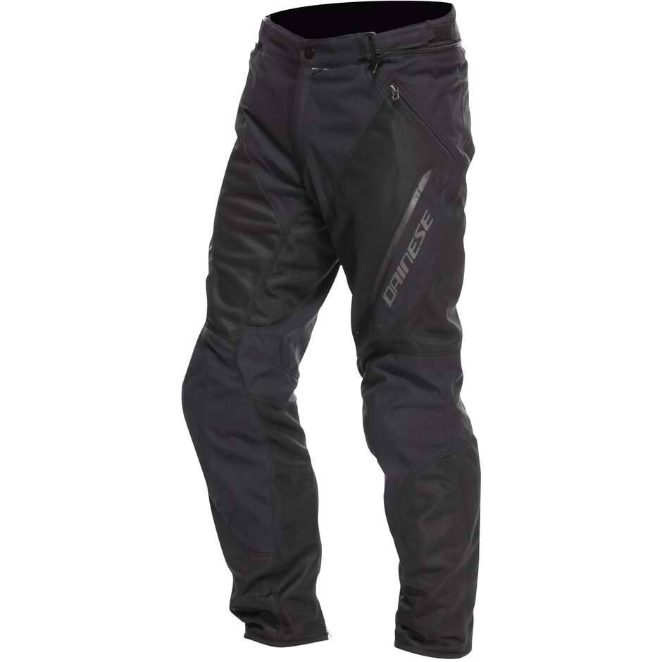 Schwarze Motorradhose Dainese DRAKE 2 SUPER AIR