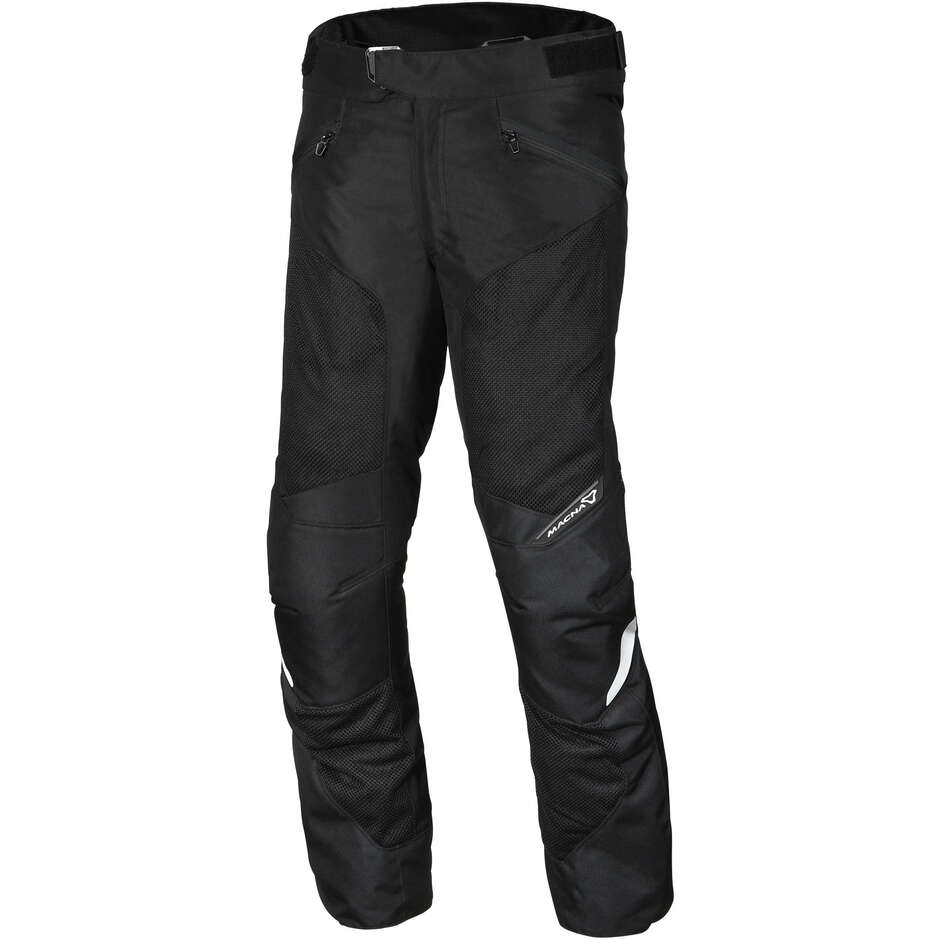 Schwarze Motorradhose Macna Airmore