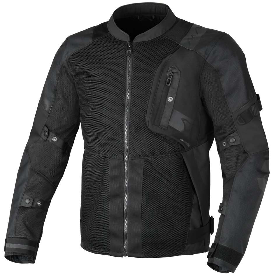 Schwarze Motorradjacke von Macna Raddic