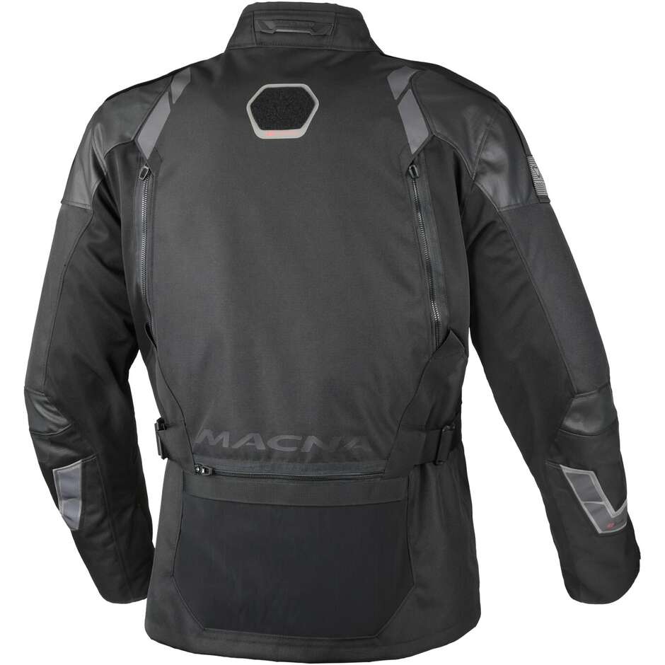 Schwarze Motorradjacke von Macna Touros