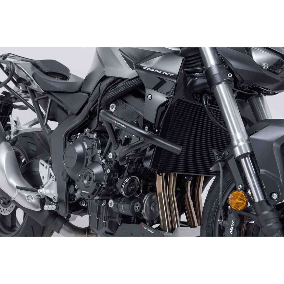 Schwarze Sw-Motech SBL.01.211.10000/B Motorrad-Sturzbügel für Honda CB1000 Hornet (24-)
