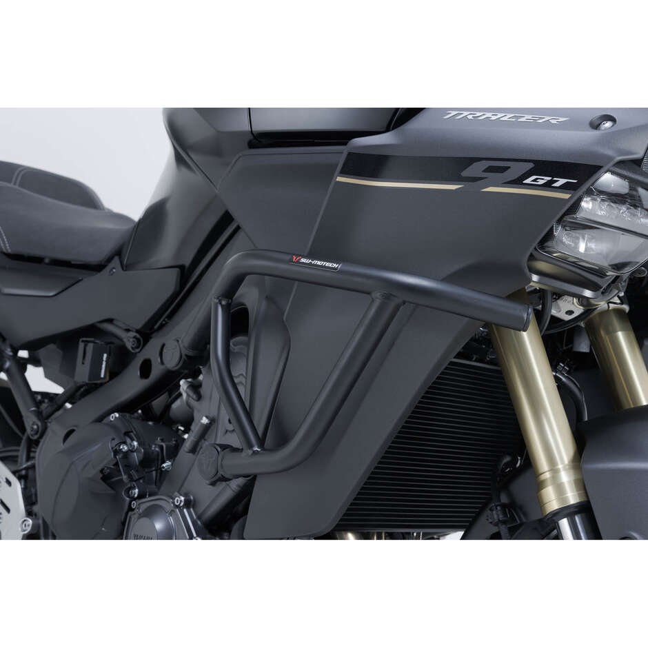 Schwarze Sw-Motech SBL.06.597.10000/B Motorrad-Sturzbügel für Yamaha Tracer 9 GT / GT+ (24-)