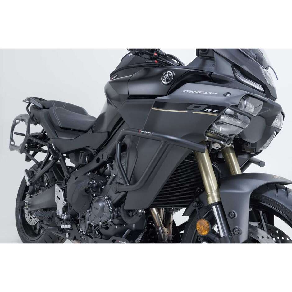 Schwarze Sw-Motech SBL.06.597.10000/B Motorrad-Sturzbügel für Yamaha Tracer 9 GT / GT+ (24-)