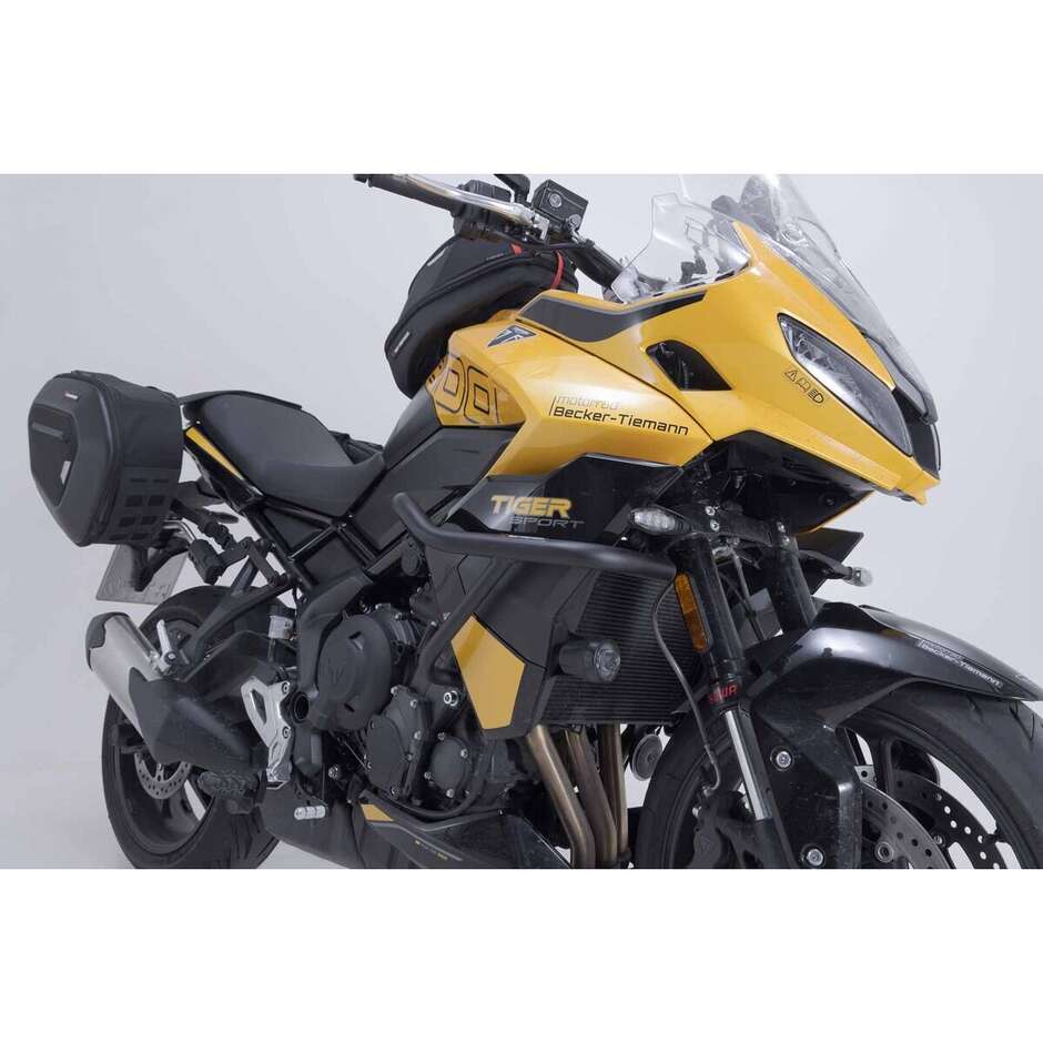 Schwarze Sw-Motech SBL.11.025.10000/B Motorrad-Sturzbügel für Triumph Tiger 800 Sport (24-)
