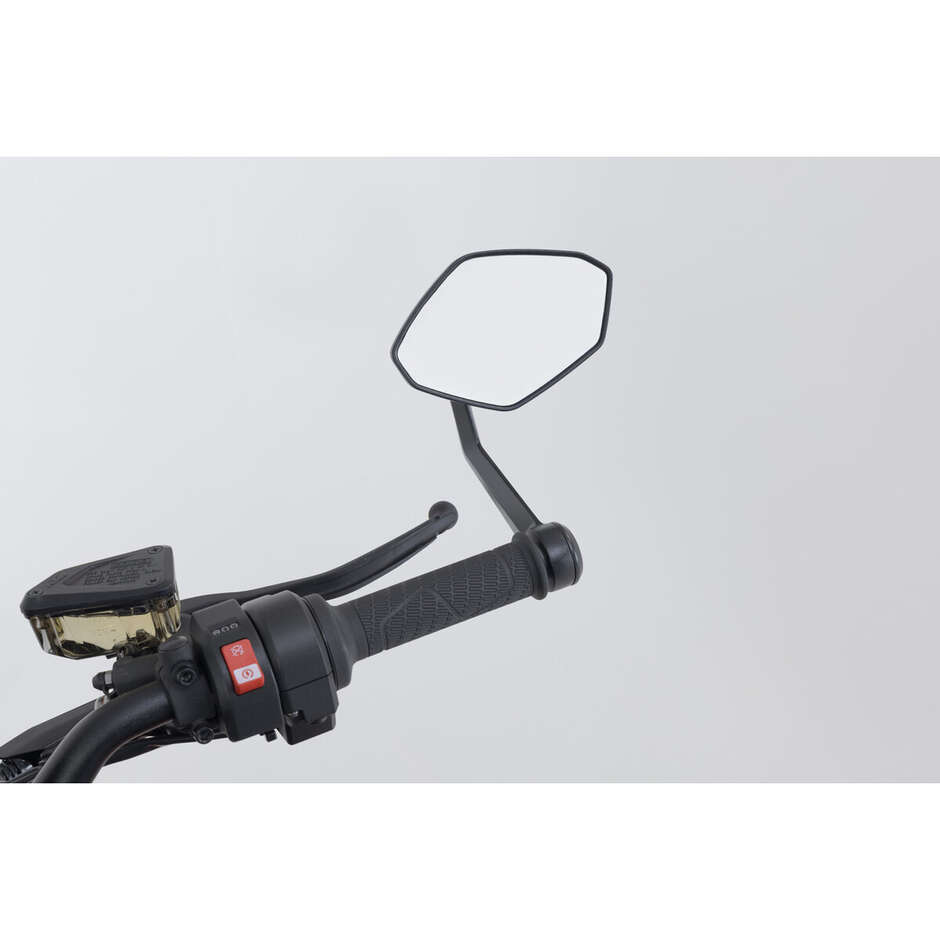Schwarzer Lenker-Rückspiegel Sw-Motech MIR.04.641.10000 für KTM 790/890/990 Duke, 1290 Super Duke R