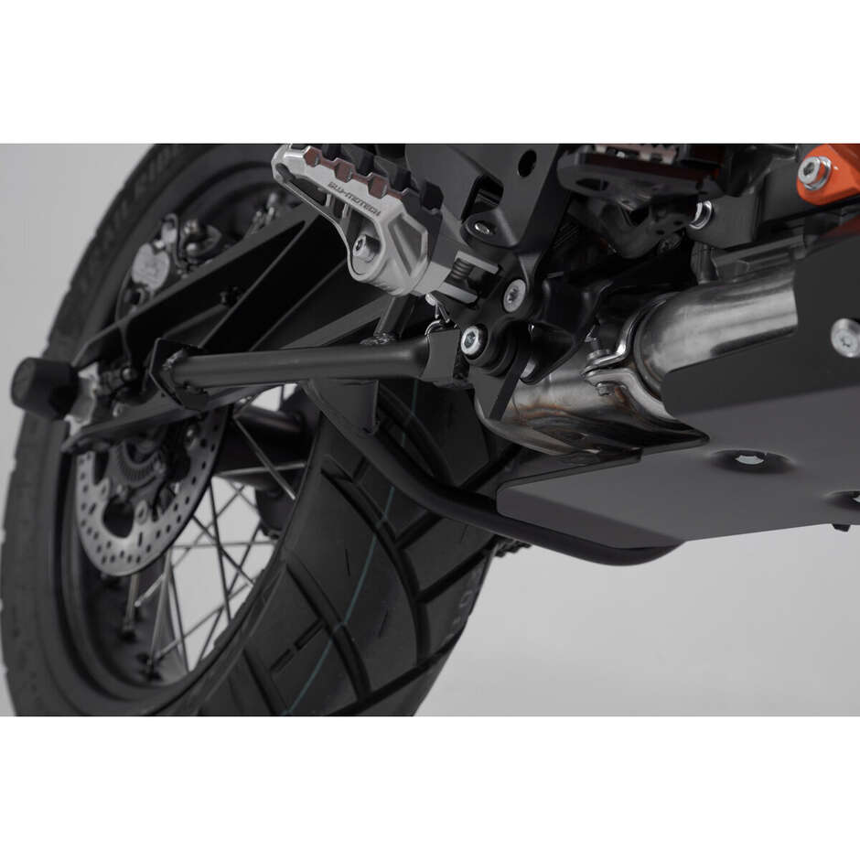 Schwarzer Mittelständer Sw-Motech HPS.04.521.10001/B für KTM 790 Adv, 890 Adv, 890 SM T