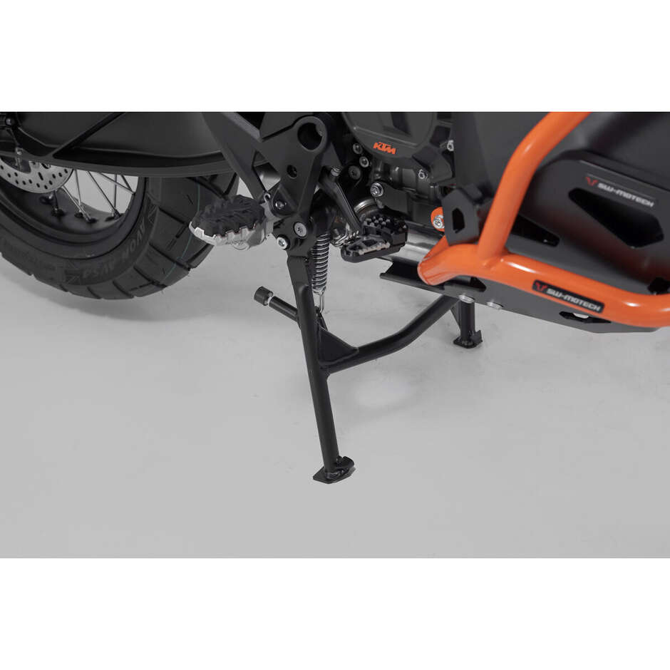 Schwarzer Mittelständer Sw-Motech HPS.04.521.10001/B für KTM 790 Adv, 890 Adv, 890 SM T