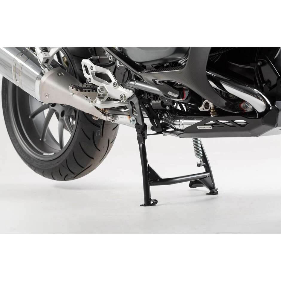 Schwarzer Mittelständer Sw-Motech HPS.07.573.10000/B für BMW R1200 R/RS (14-18), R1250 R/RS (18-)