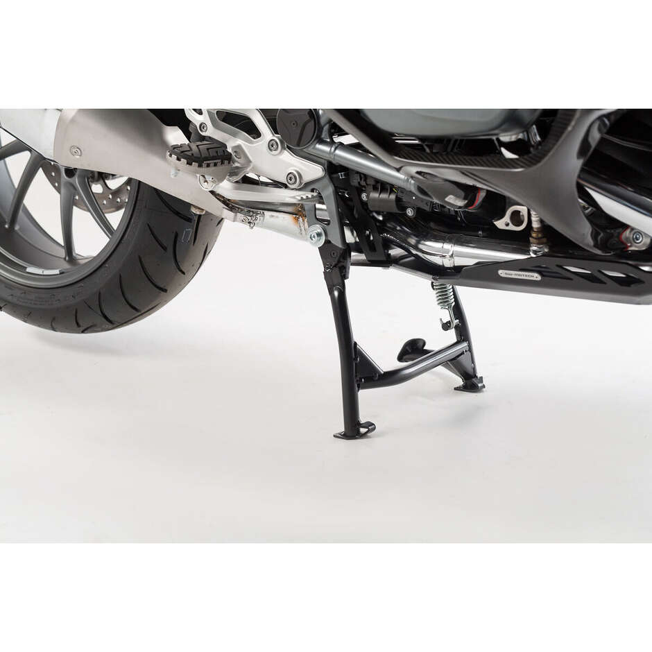 Schwarzer Mittelständer Sw-Motech HPS.07.573.10000/B für BMW R1200 R/RS (14-18), R1250 R/RS (18-)