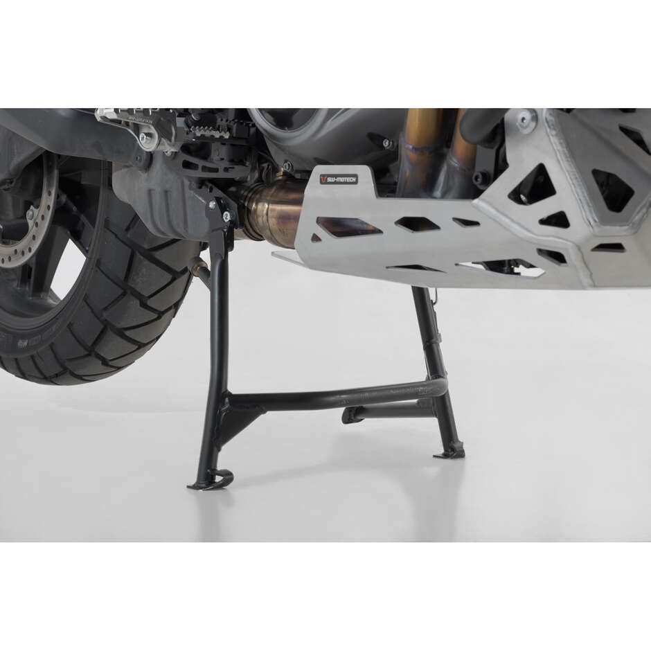 Schwarzer Motorrad-Mittelständer Sw-Motech HPS.18.911.10001/B für Harley-Davidson Pan America (21-)