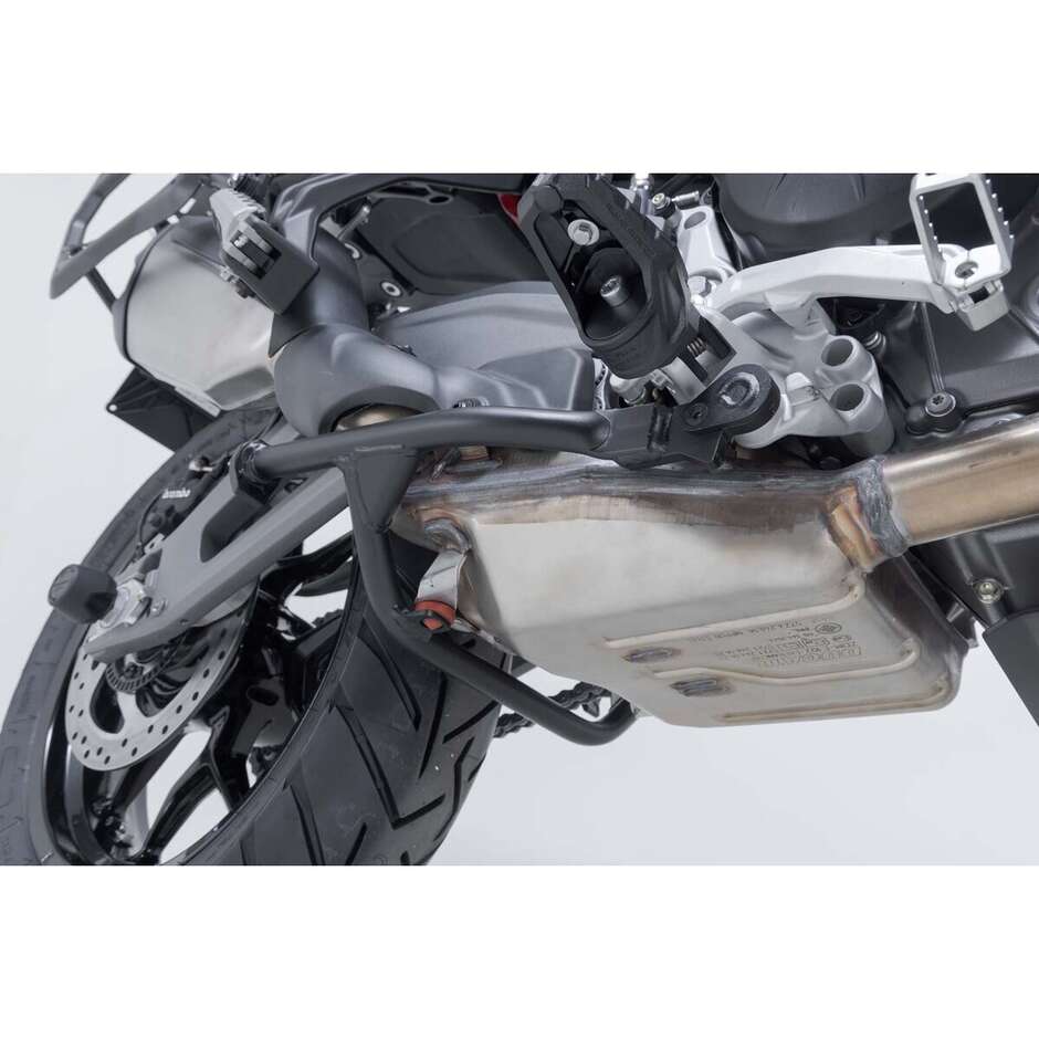 Schwarzer Motorrad-Mittelständer Sw-Motech HPS.22.807.10000/B für Ducati Multistrada V2 / V2 S (24-)