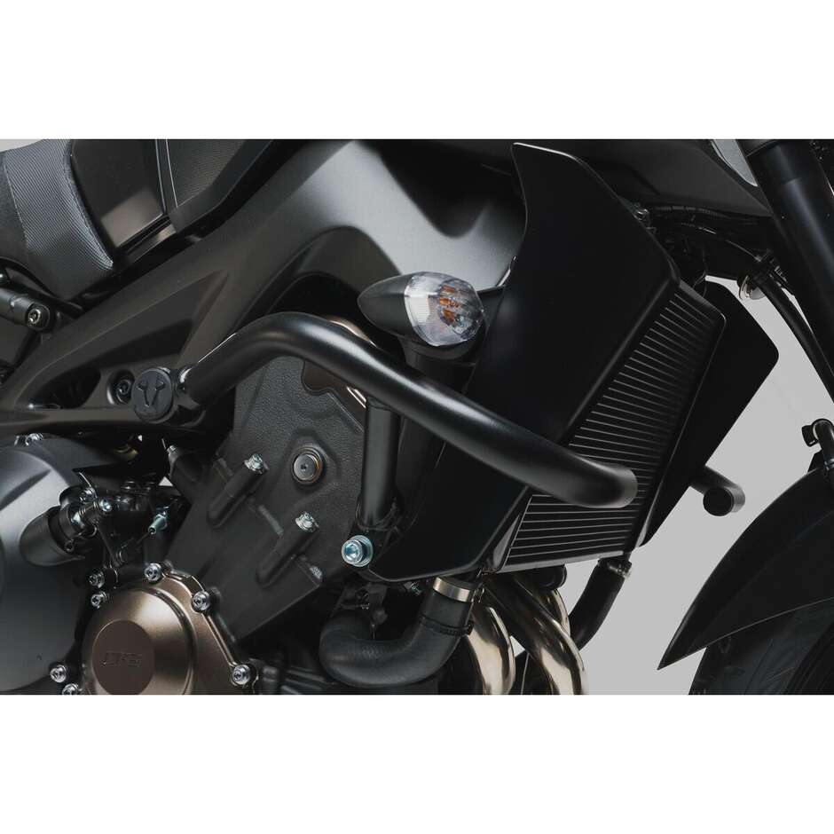 Schwarzer Motorschutzbügel Sw-Motech SBL.06.861.10000/B für Yamaha MT-09 (16-20) / SP (17-20)