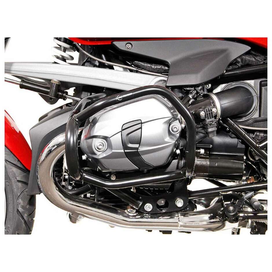 Schwarzer Motorschutzbügel Sw-Motech SBL.07.606.10000/B für BMW R 1200 R (07-14)