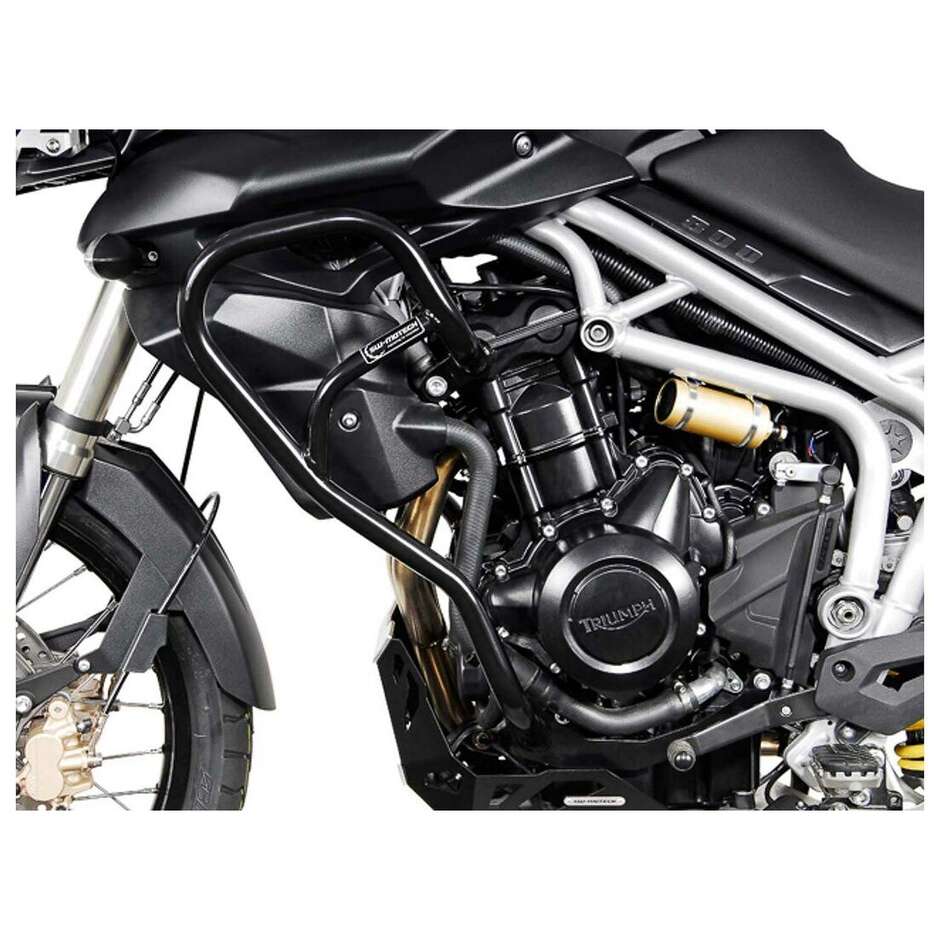 Schwarzer Motorschutzbügel Sw-Motech SBL.11.749.10000/B für Triumph Tiger 800 / 800 XC (10-14)