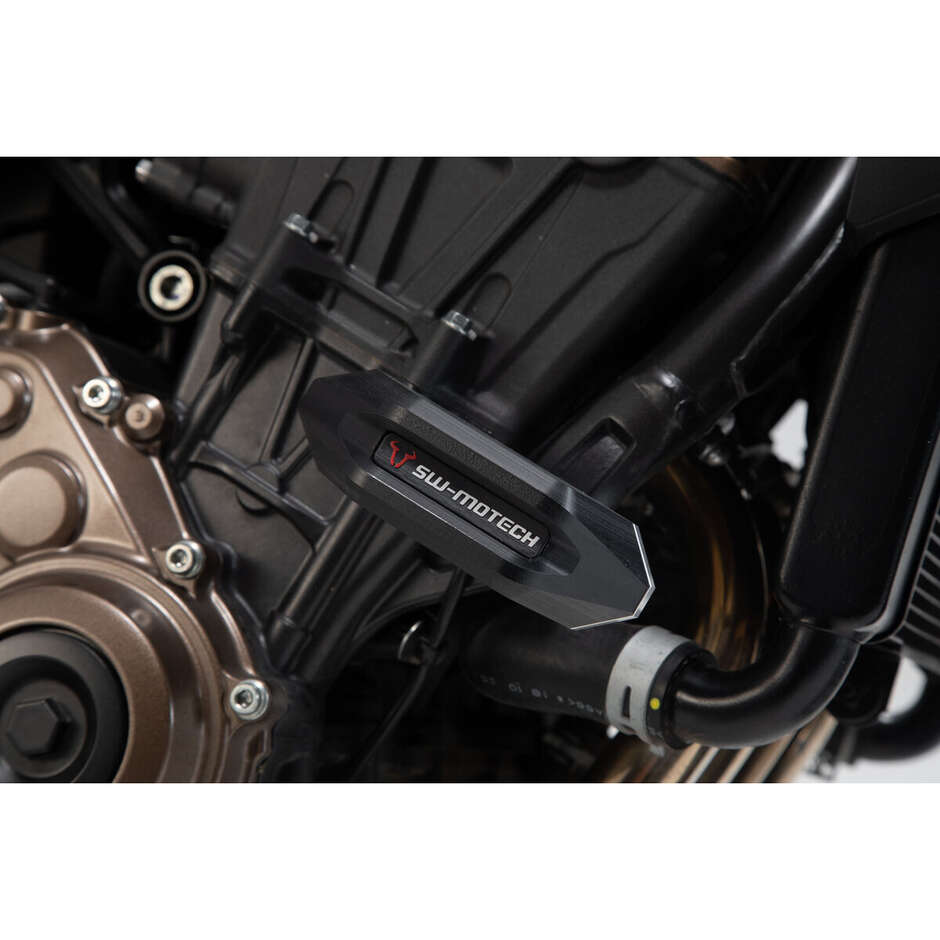 Schwarzer Sturzpadsatz STP.01.590.10900/B für Honda CB650R (18-)