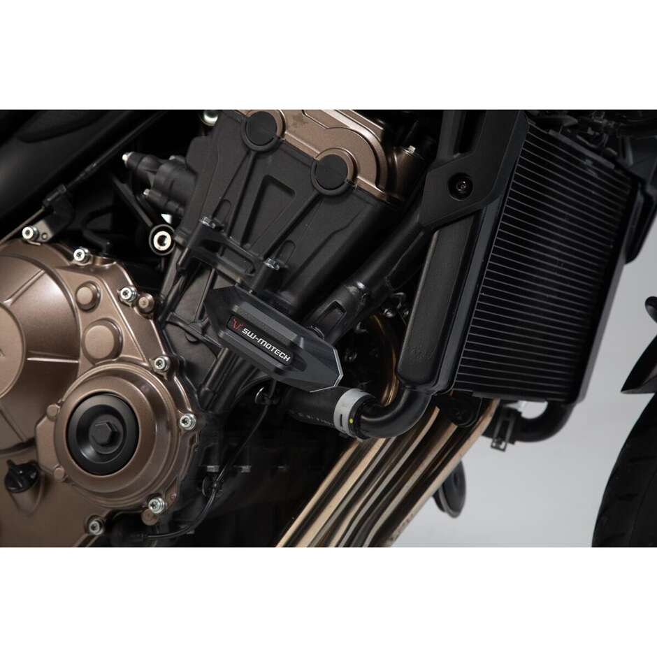 Schwarzer Sturzpadsatz STP.01.590.10900/B für Honda CB650R (18-)