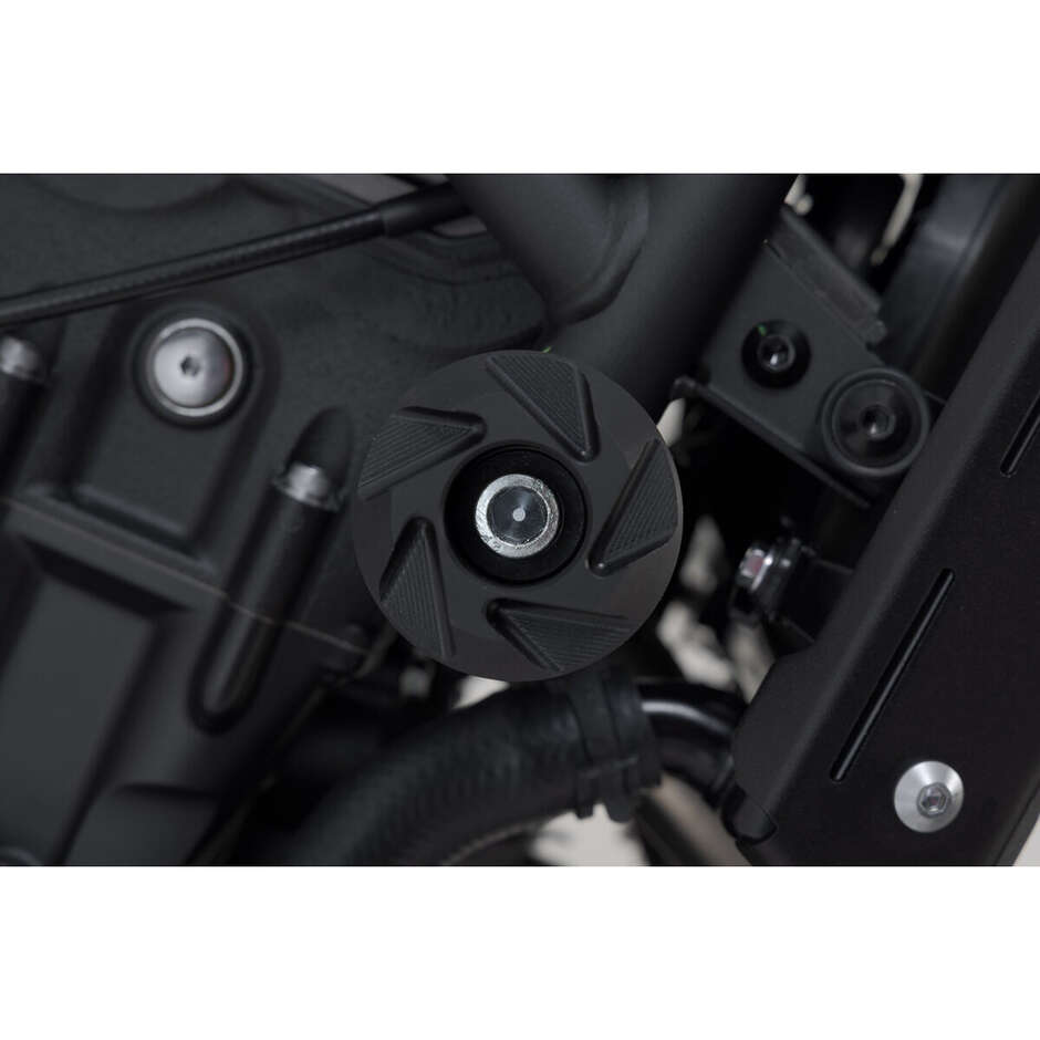 Schwarzer Sturzpadsatz STP.06.642.10000/B für Yamaha XSR700 (15-) / XTribute (19-)