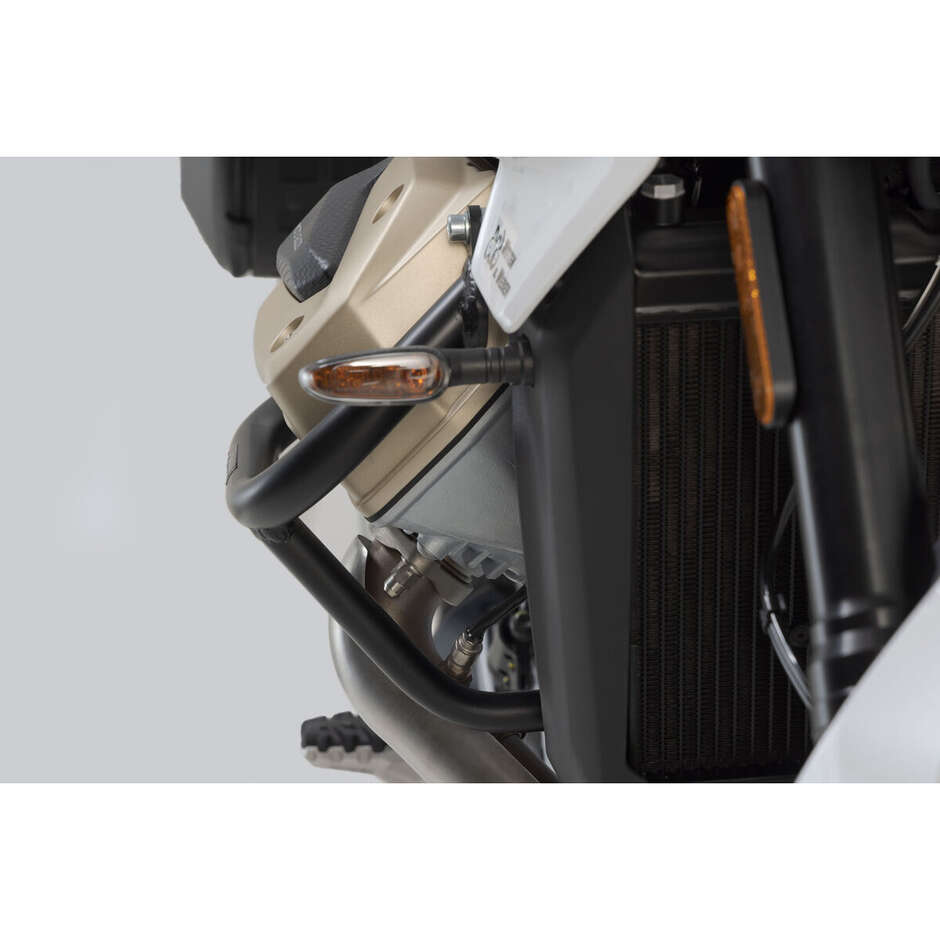 Schwarzer Sw-Motech SBL.17.038.10001/B Motorrad-Sturzbügel für Moto Guzzi V100 Mandello/S, Stelvio