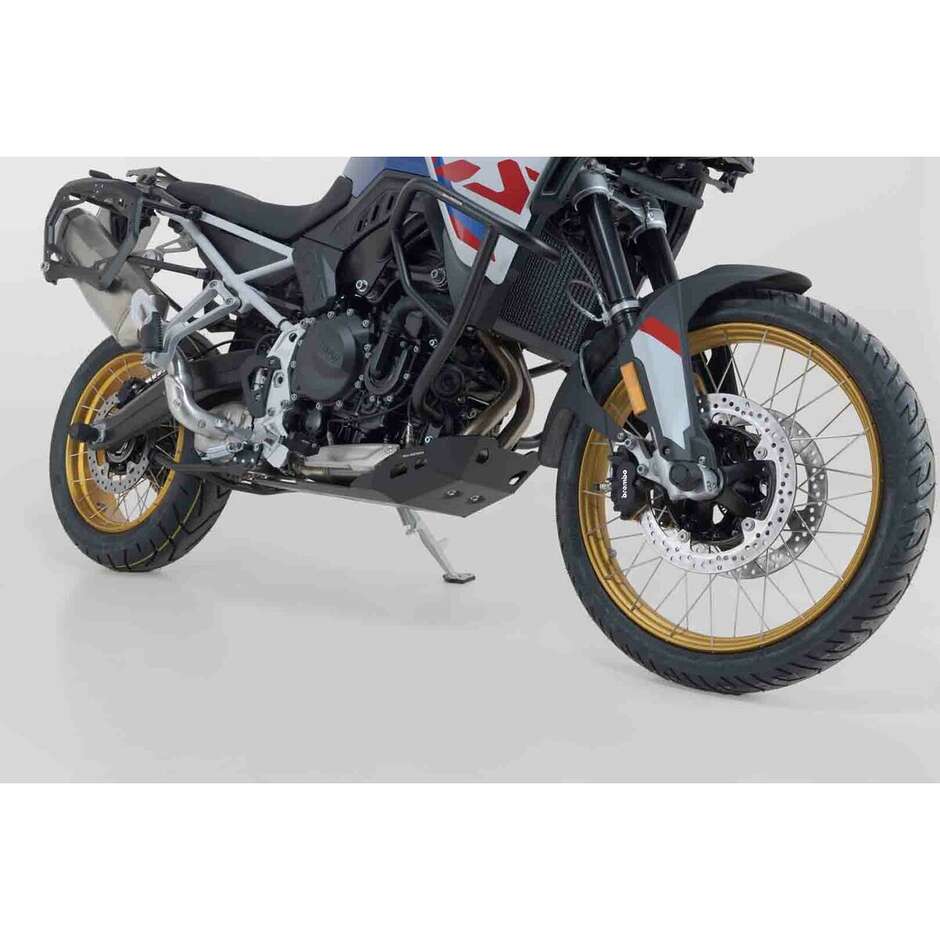 Schwarzer Sw-Motech Unterfahrschutz MSS.07.897.10003/B Für BMW F750GS (18-24); F800GS (24); F850GS (18-23); F900GS (24-25)