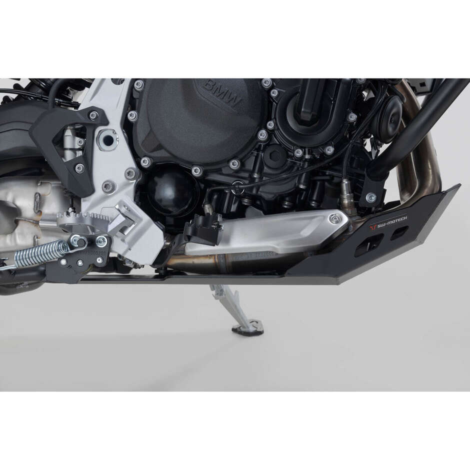Schwarzer Sw-Motech Unterfahrschutz MSS.07.897.10003/B Für BMW F750GS (18-24); F800GS (24); F850GS (18-23); F900GS (24-25)