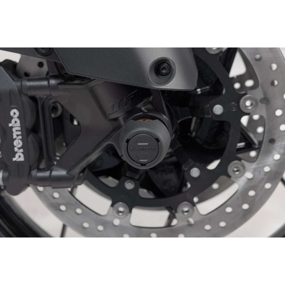 Schwarzer Vorderradachsschutzsatz STP.04.176.10901/B für KTM- und Husqvarna Norden 901-Modelle
