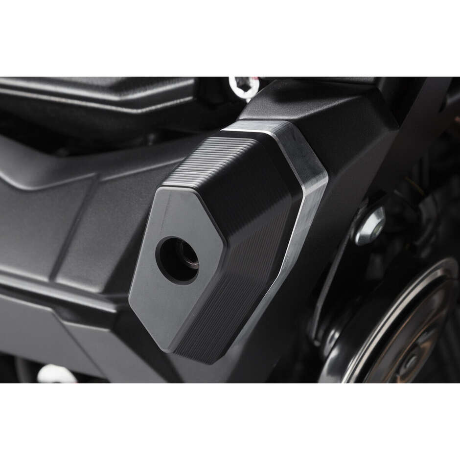 Schwarzes Rahmenschieber-Kit STP.08.286.10000/B für Kawasaki Z 800 (12-16)
