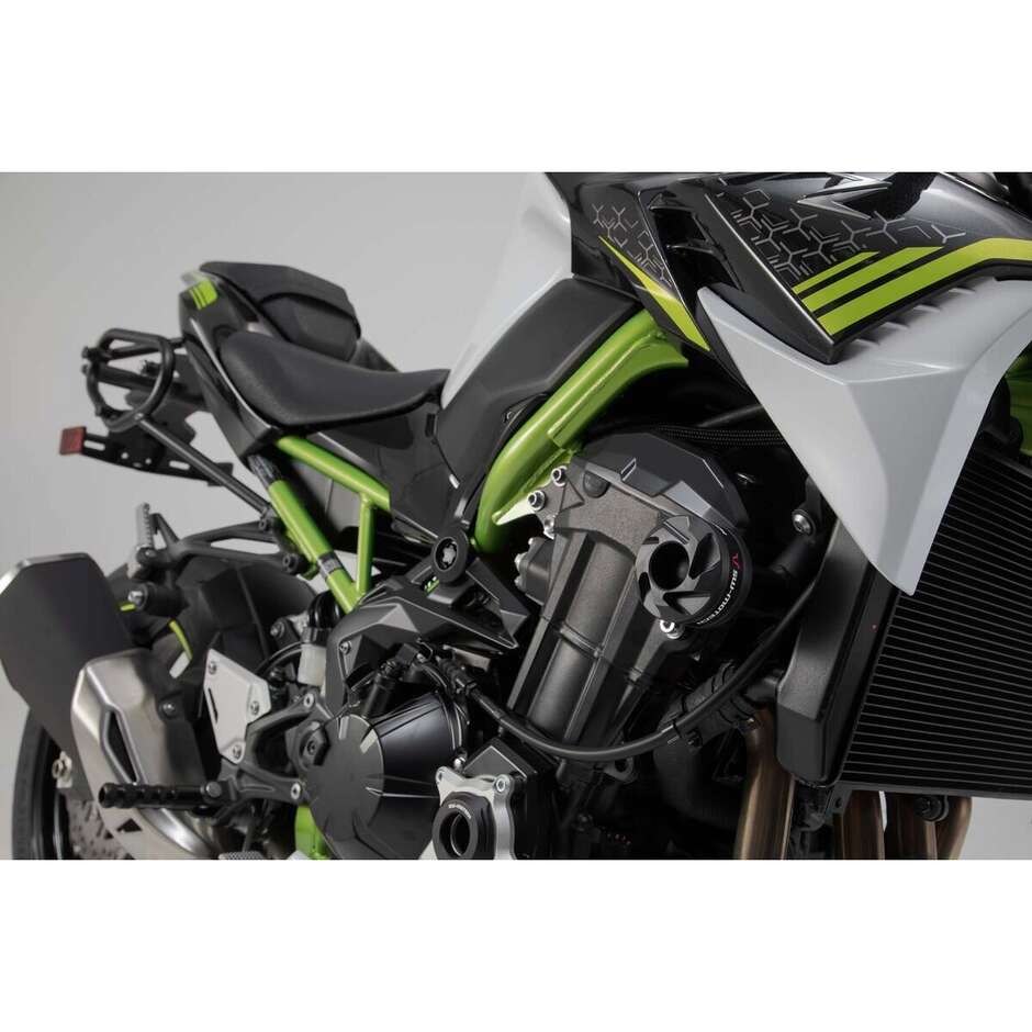 Schwarzes Rahmenschieber-Kit STP.08.868.10000/B für Kawasaki Z900-Modelle (16-)