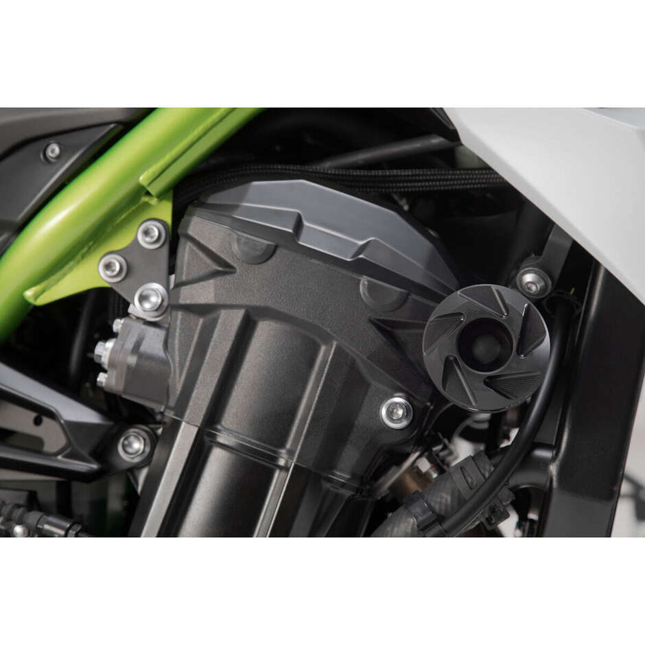 Schwarzes Rahmenschieber-Kit STP.08.868.10000/B für Kawasaki Z900-Modelle (16-)