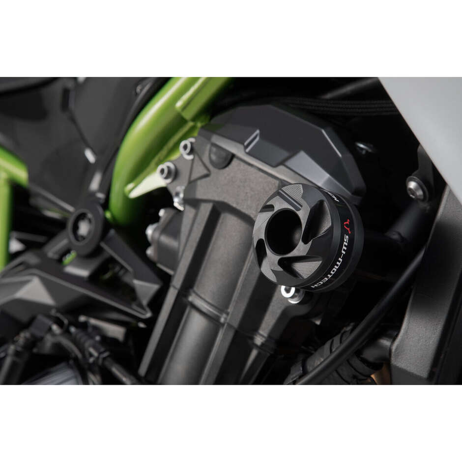 Schwarzes Rahmenschieber-Kit STP.08.868.10000/B für Kawasaki Z900-Modelle (16-)