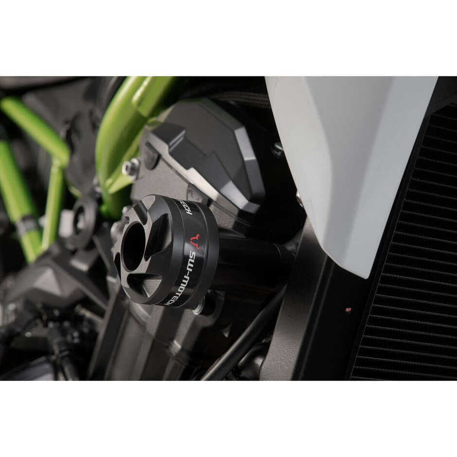 Schwarzes Rahmenschieber-Kit STP.08.868.10000/B für Kawasaki Z900-Modelle (16-)