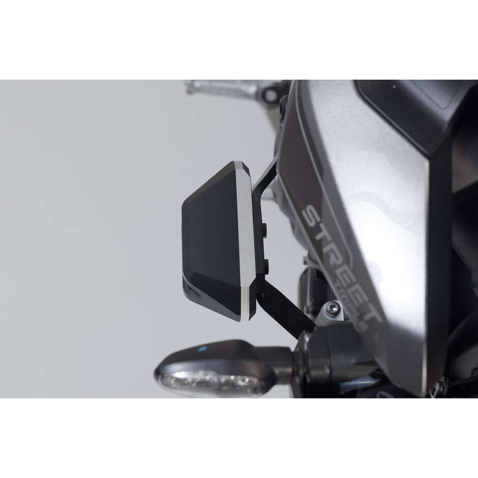 Schwarzes Rahmenschieber-Kit STP.11.590.10400/B für Triumph Street Triple (12-)