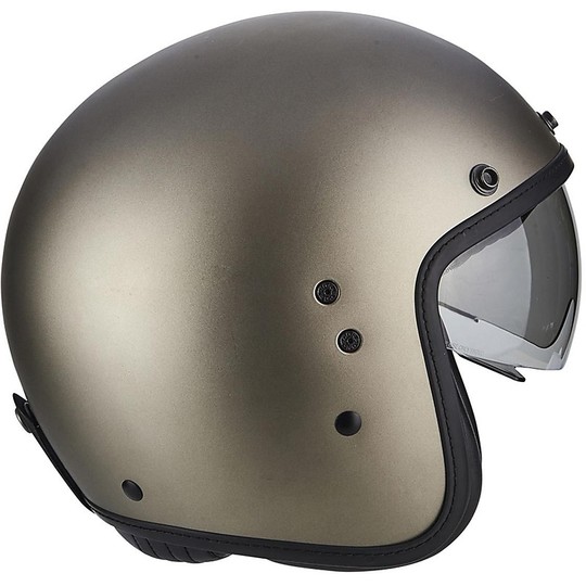 Scorpion Belfast Solid Titanium Moto Jet Helmet