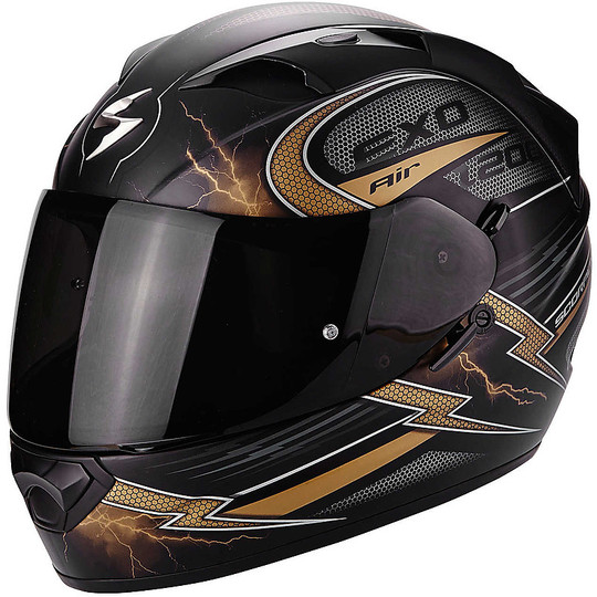 Scorpion Exo-1200 Air Fulgur Gold Integral Motorcycle Helmet