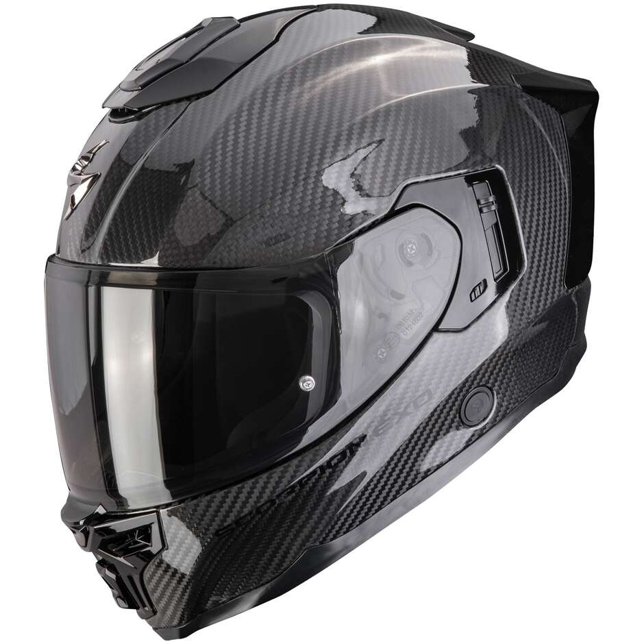 Scorpion EXO-1500 CARBON AIR SOLID Full Face Motorcycle Helmet Black