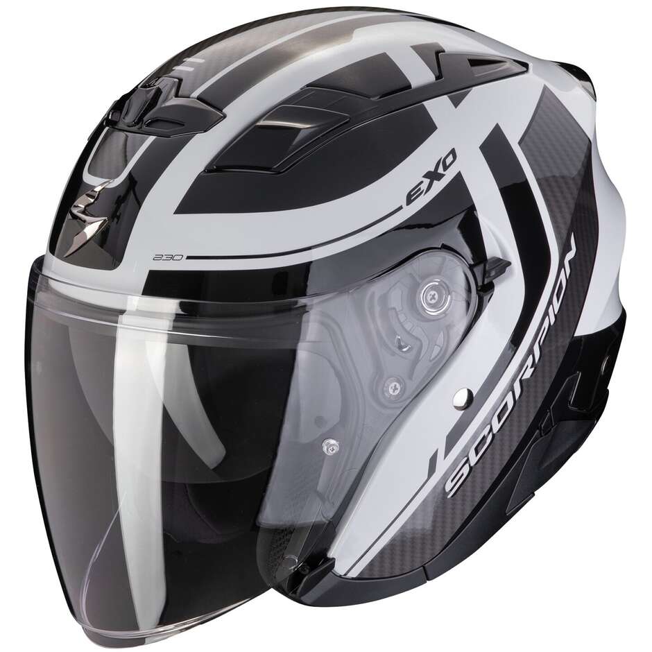 Scorpion EXO 230 PUL Jet Motorcycle Helmet Gray Black