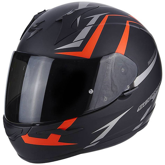 Scorpion Exo-390 Black Hawk Integral Helmet Heavyweight Neon Red