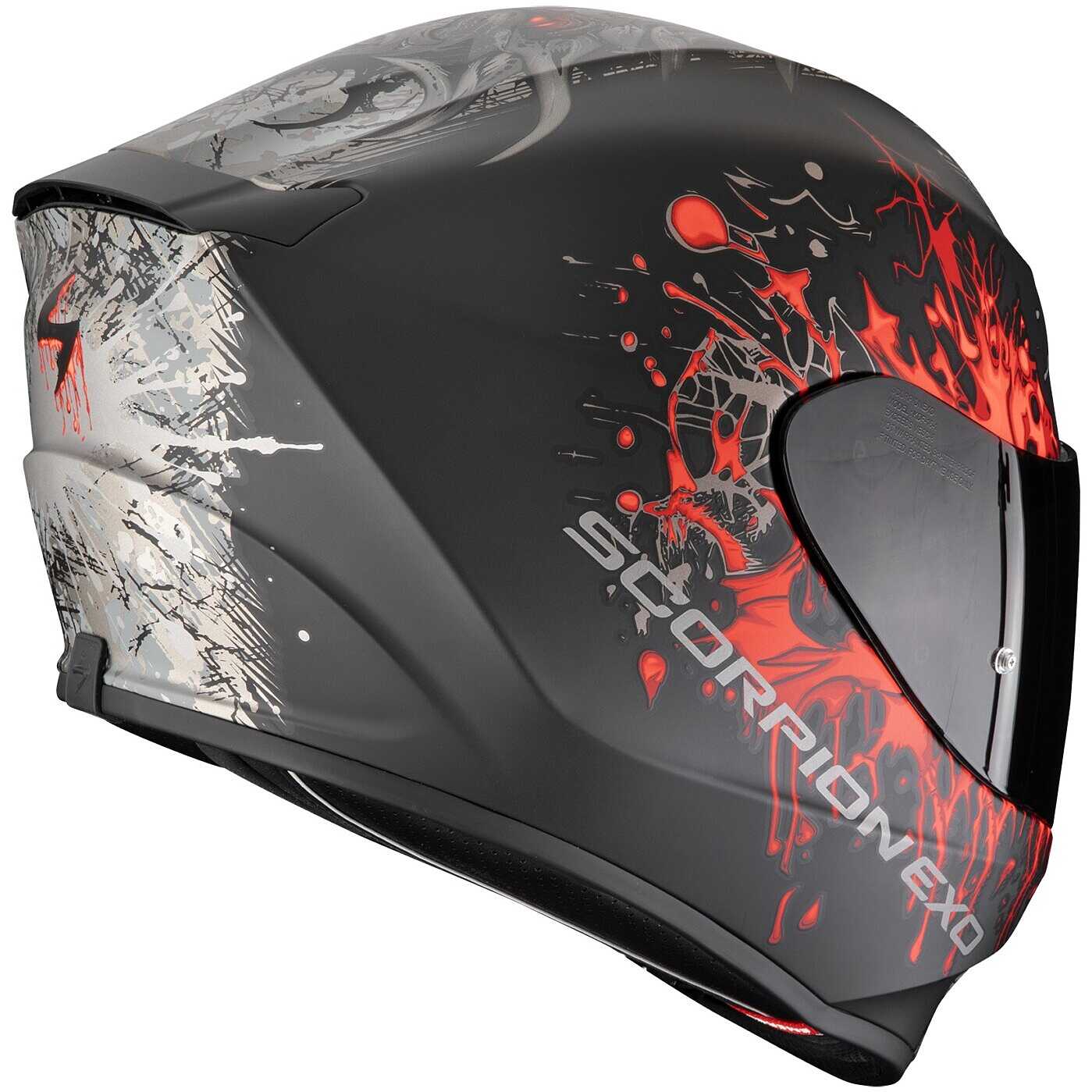 Scorpion EXO-391 WOLF Full Face Motorcycle Helmet Matte Black