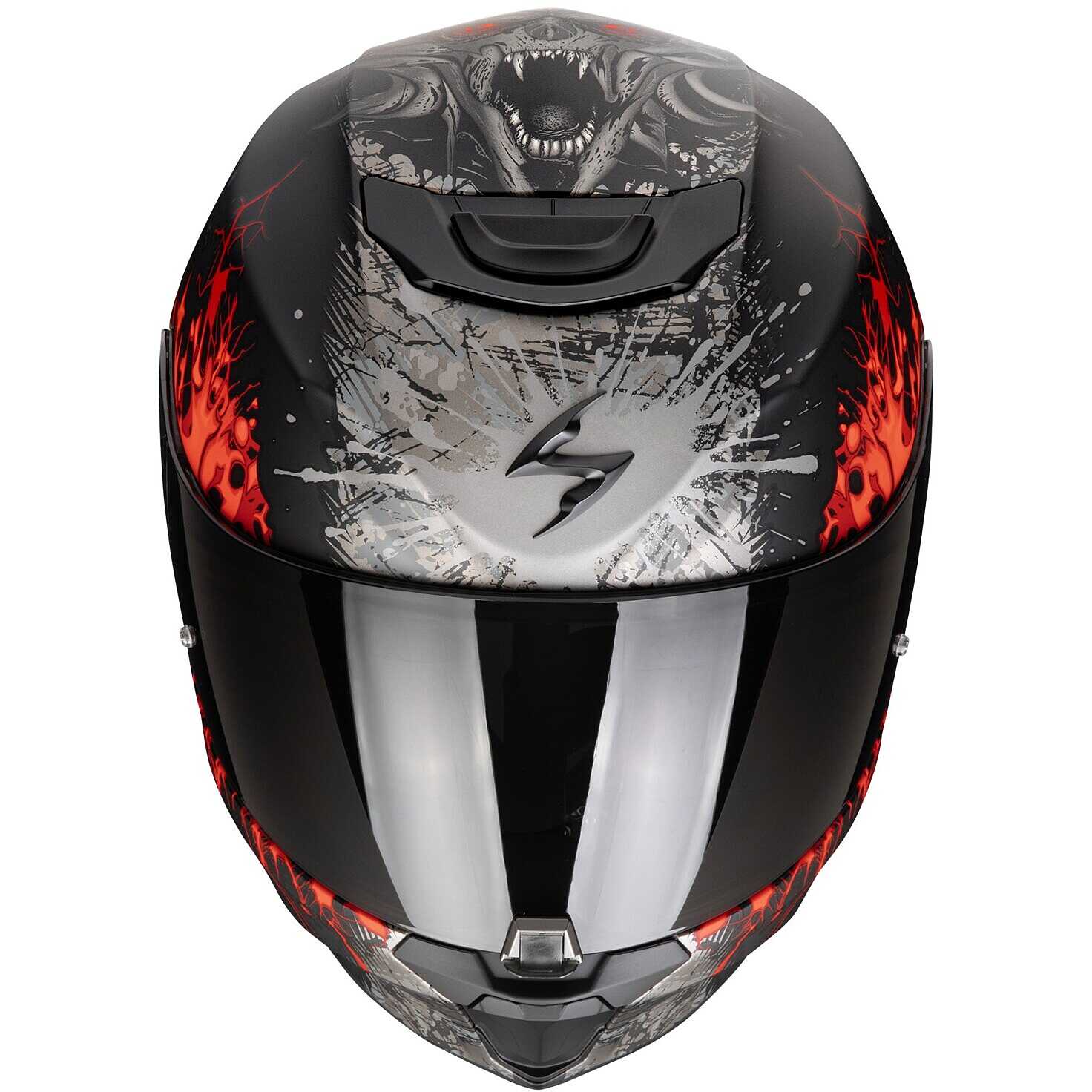 Scorpion EXO-391 WOLF Full Face Motorcycle Helmet Matte Black