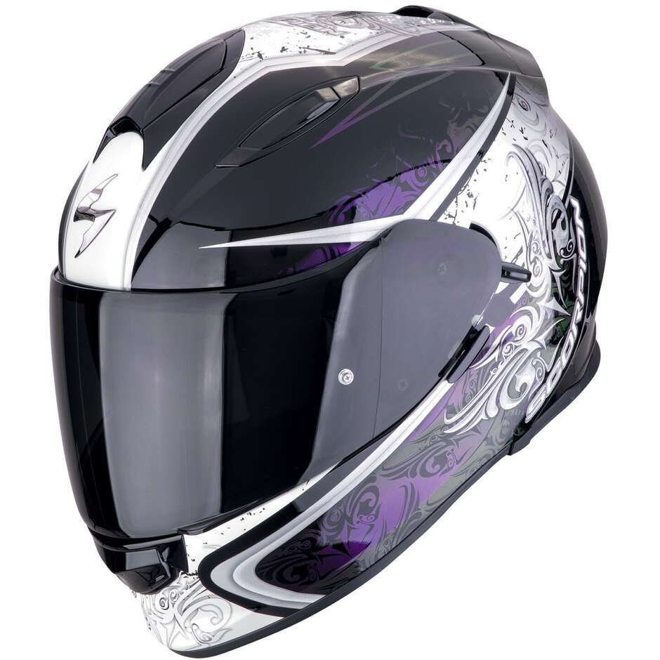 Scorpion EXO-491 RUN Full Face Motorcycle Helmet Black Chameleon
