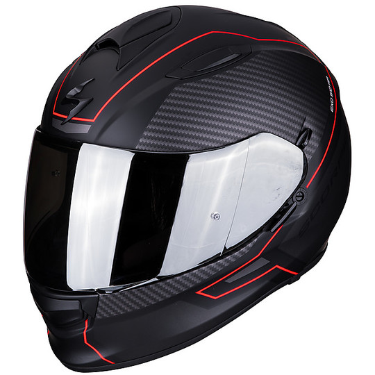 Scorpion EXO 510 Air Integral Motorcycle Helmet FRAME   Black Red Opaque