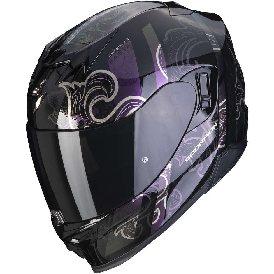 Scorpion EXO-520 AIR FASTA Integral Motorcycle Helmet Black Camaleon