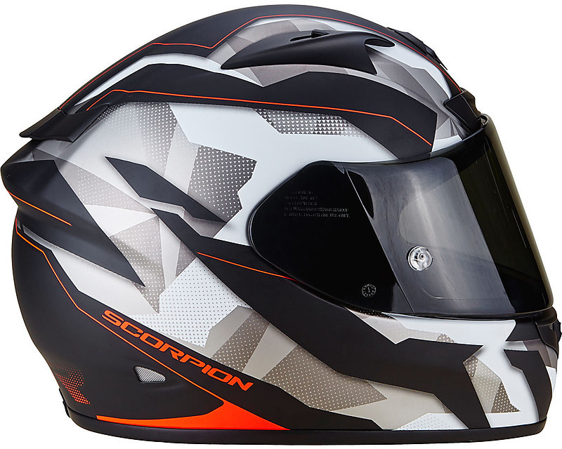 Blau/Weiß Gr 57 Motorrad Helm Scorpion EXO-710 AIR FURIO Farbe M 